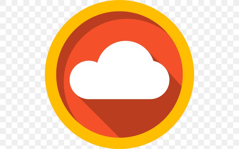 Cloud Clip Art, PNG, 512x512px, Cloud, Area, Computer Network, Multimedia, Orange Download Free