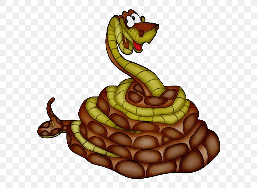 Snake Serpent Clip Art Rattlesnake Reptile, PNG, 600x600px, Watercolor, Cartoon, Paint, Rattlesnake, Reptile Download Free