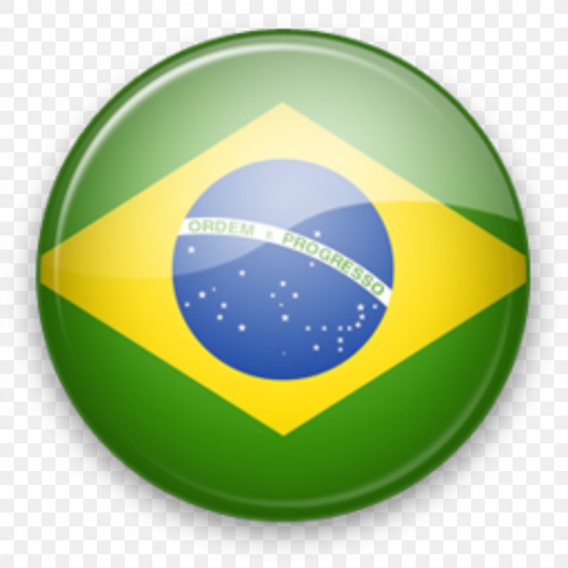 Flag Of Brazil Flags Of South America, PNG, 1024x1024px, Brazil, Ball, Business, Country, Flag Download Free