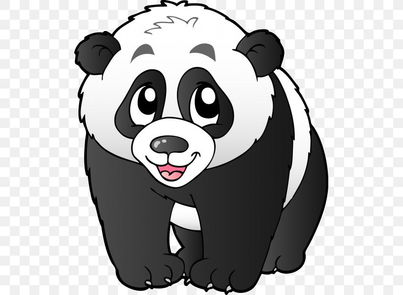 Giant Panda Bear Red Panda Clip Art, PNG, 600x600px, Giant Panda, Art, Bear, Big Cats, Black Download Free