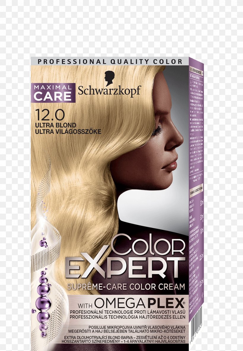 Hair Coloring Schwarzkopf Color Expert Blond Schwarzkopf Hair Color, PNG, 970x1400px, Hair Coloring, Black, Blond, Capelli, Color Download Free