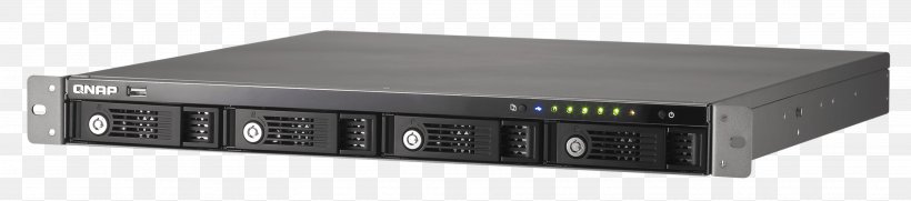 Tape Drives QNAP Systems, Inc. Network Storage Systems Data Storage QNAP TS-459U-RP+ Turbo, PNG, 3547x787px, Tape Drives, Audio, Audio Receiver, Computer, Computer Accessory Download Free