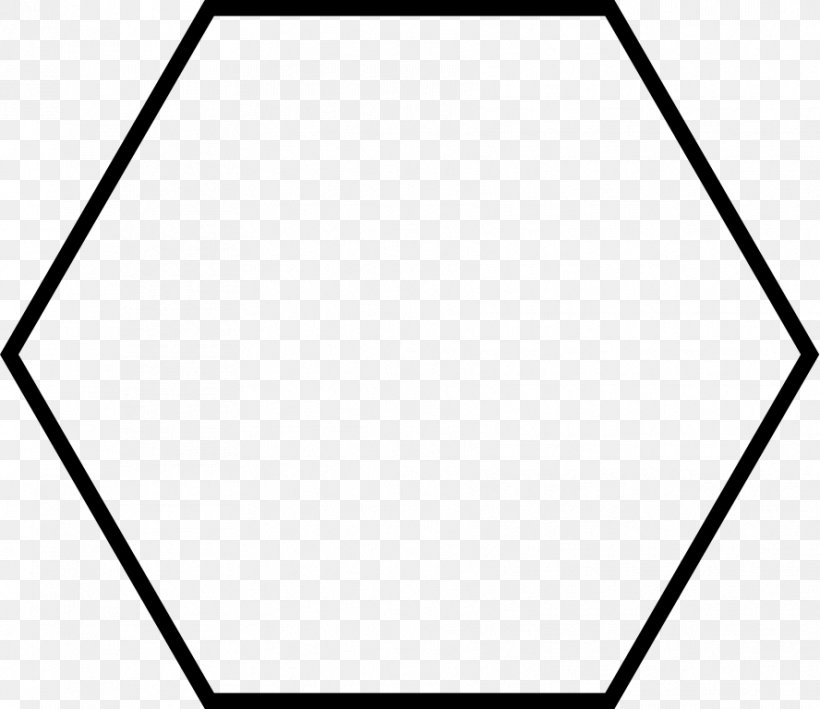 Hexagon Shape Tessellation Clip Art, PNG, 888x768px, Hexagon, Area, Black, Black And White, Geometry Download Free