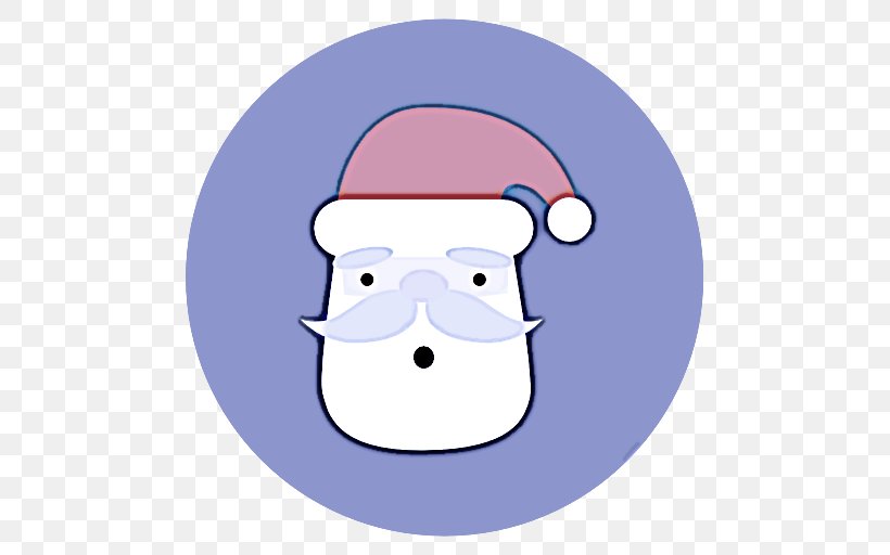 Santa Claus, PNG, 512x512px, Cartoon, Facial Hair, Fictional Character, Glasses, Head Download Free