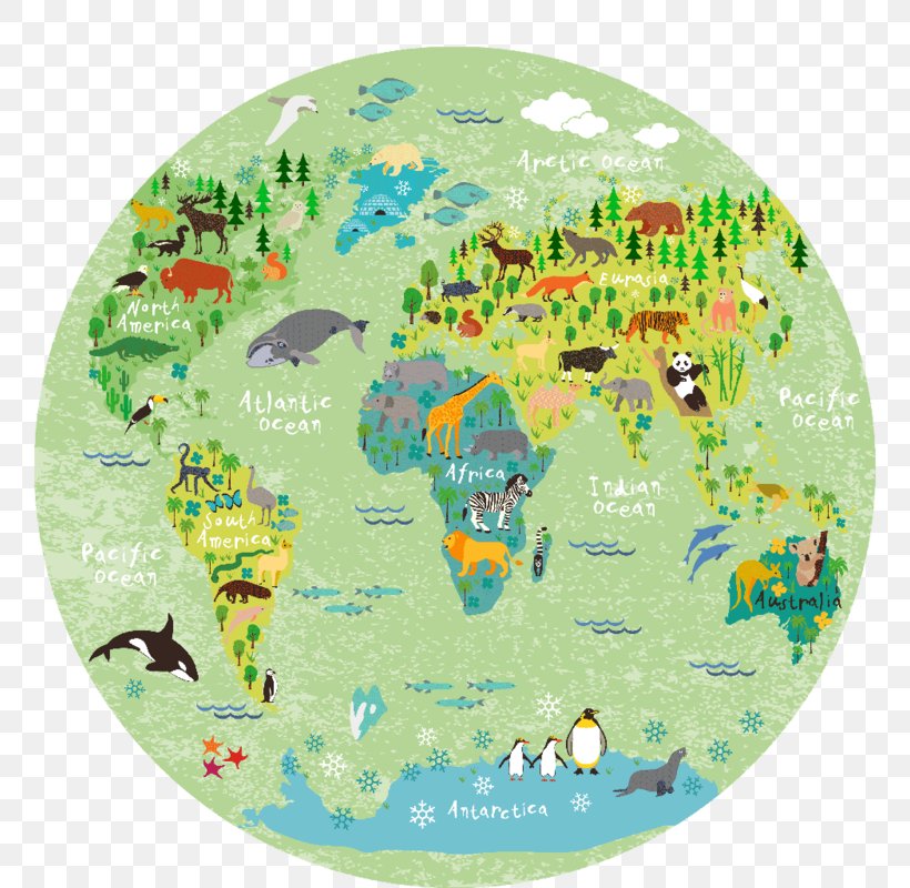 World Map Wall Decal Child, PNG, 800x800px, World, Border, Child, Decal, Earth Download Free