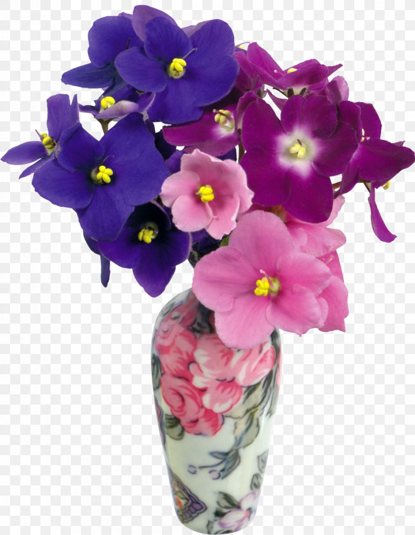 Flower Violet Leaf Pink Vase, PNG, 930x1200px, Flower, African Violets, Artificial Flower, Blossom, Blue Download Free