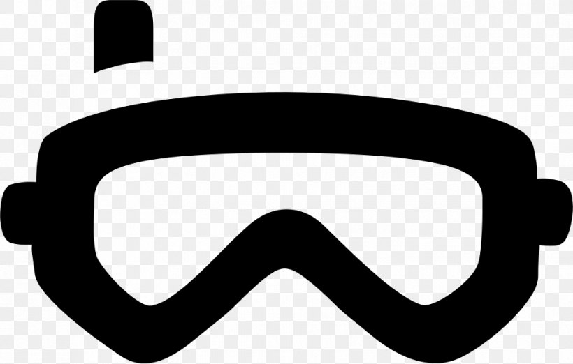 Goggles Line Glasses Clip Art, PNG, 981x625px, Goggles, Black And White, Brand, Eyewear, Glasses Download Free