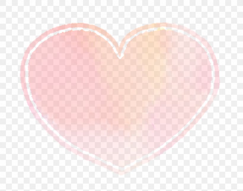 Hand-painted Watercolor Heart., PNG, 1688x1329px, Heart, Love, Peach, Pink, Pink M Download Free