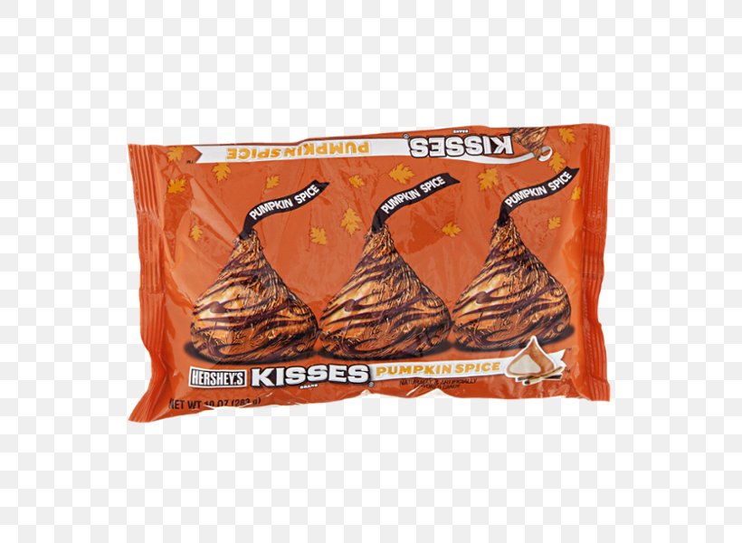 Hershey's Kisses Pumpkin Pie Spice Chocolate The Hershey Company, PNG, 600x600px, Pumpkin Pie Spice, Chocolate, Hershey Company, Orange, Ounce Download Free