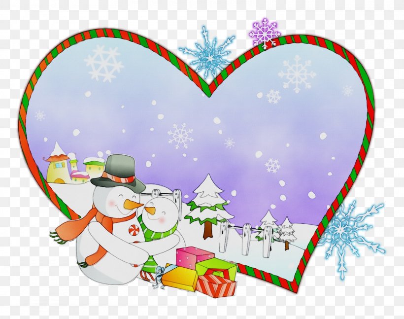 Valentine's Day, PNG, 1600x1263px, Watercolor, Heart, Love, Paint, Snow Download Free