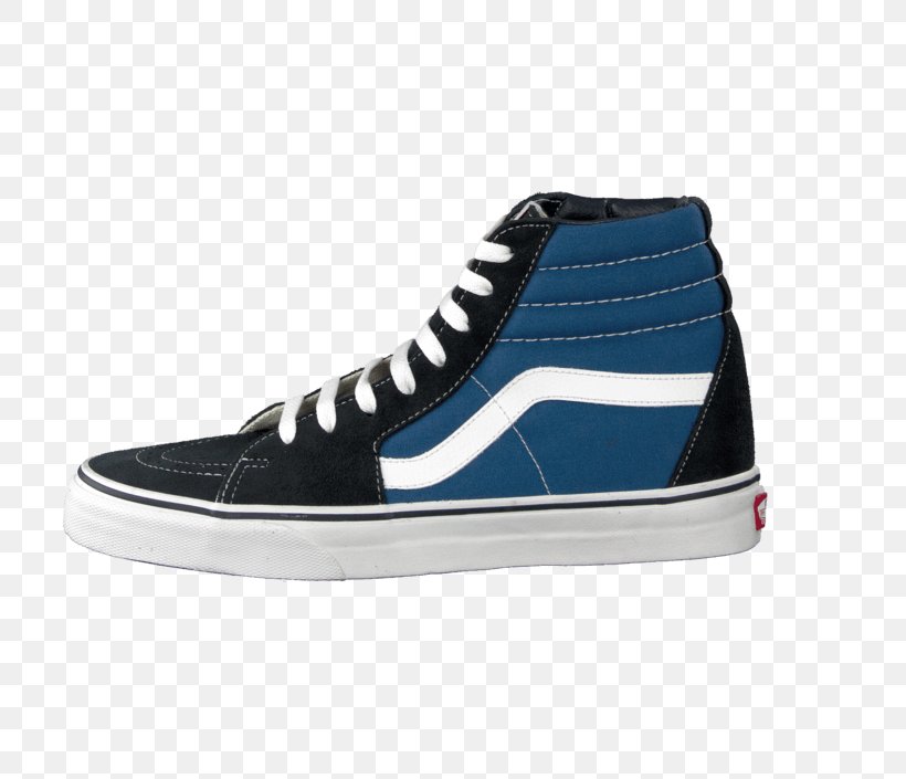 vans shoes blue and black