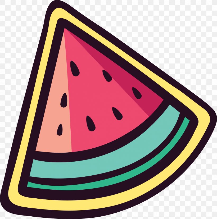 Watermelon Sticker Clip Art, PNG, 2380x2406px, Watermelon, Area, Auglis, Cartoon, Drawing Download Free