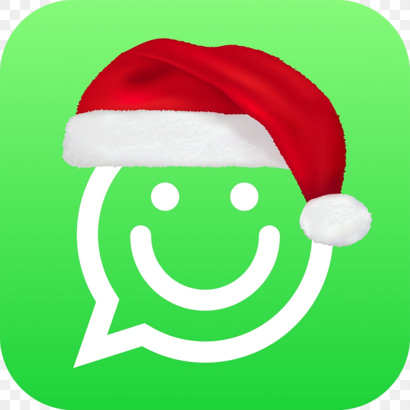 WhatsApp Christmas Santa Claus Sticker Emoji, PNG, 1024x1024px, Whatsapp, Android, Area, Christmas, Email Download Free