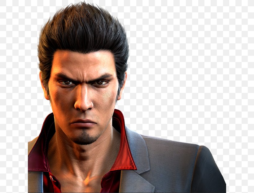 Yakuza 6 Kazuma Kiryu Yakuza 0 Yakuza Kiwami, PNG, 640x623px, Yakuza 6, Chin, Fictional Character, Forehead, Hair Coloring Download Free