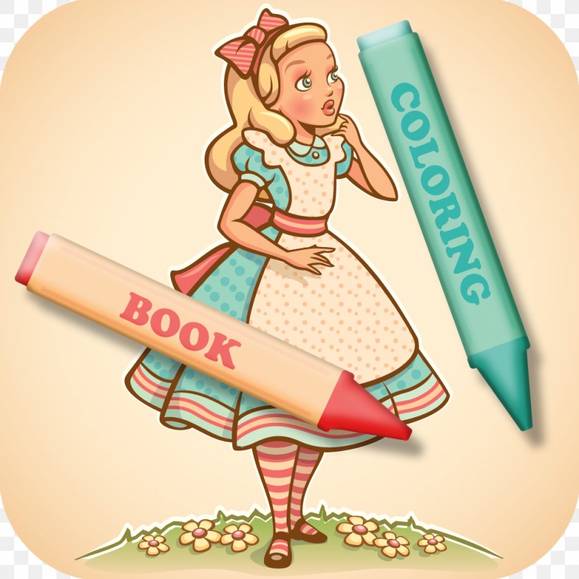 Alice's Adventures In Wonderland Vector Graphics Drawing Illustration, PNG, 1024x1024px, Drawing, Alice, Alice In Wonderland, Art, Fictional Character Download Free