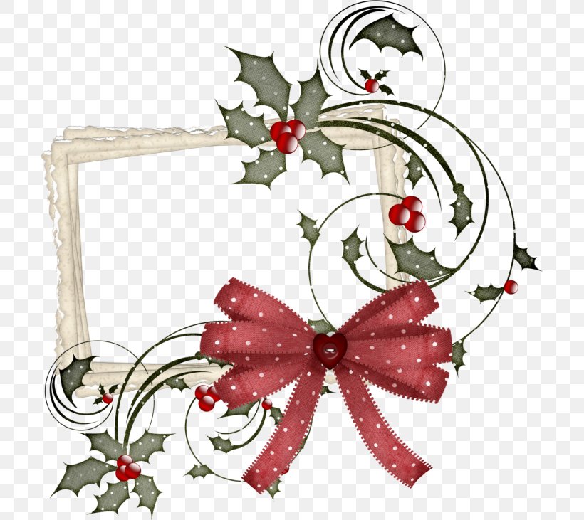 Floral Background Ribbon, PNG, 705x731px, Picture Frames, Animation, Cartoon, Character, Christmas Day Download Free