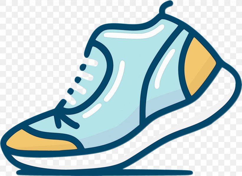 Footwear Aqua Blue Clip Art Shoe, PNG, 2341x1701px, Watercolor, Aqua, Athletic Shoe, Blue, Footwear Download Free