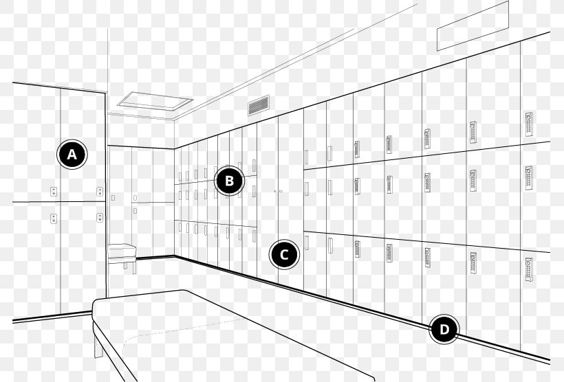Furniture Line Point Angle, PNG, 783x556px, Furniture, Area, Black And White, Point, Rectangle Download Free