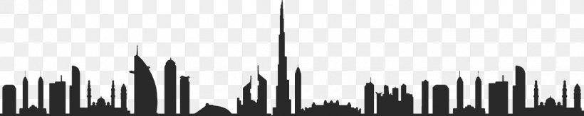 City Skyline Silhouette, PNG, 1440x289px, Vinyl Flooring, Architecture, Blackandwhite, Building, Business Download Free