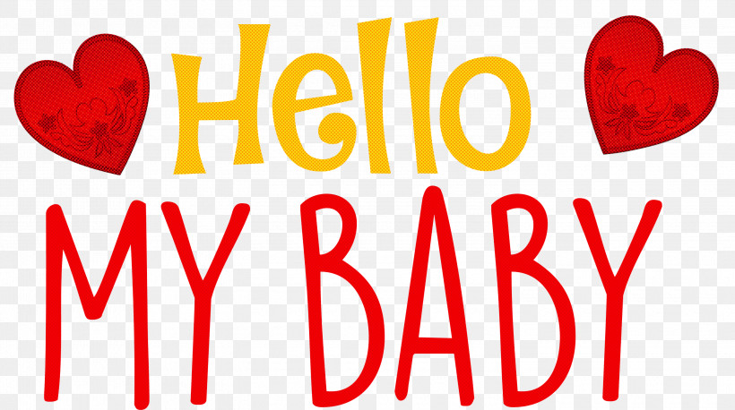 Hello My Baby Valentines Day Valentines Day Quote, PNG, 3000x1678px, Hello My Baby, Geometry, Line, Logo, M Download Free