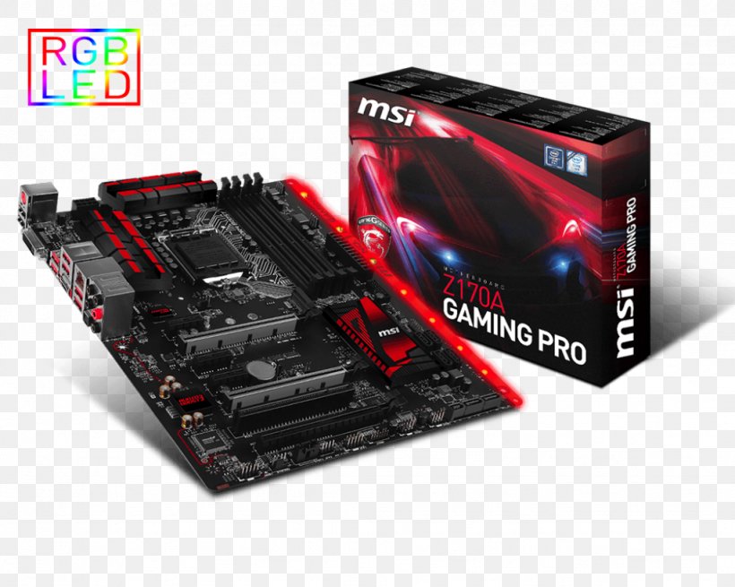 Intel LGA 1151 Motherboard MSI Z170 Gaming Pro, PNG, 1024x819px, Intel, Asus Z170a, Central Processing Unit, Computer, Computer Component Download Free