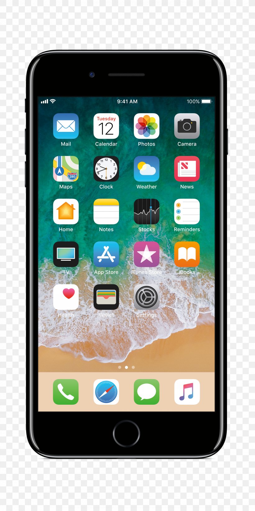 Apple IPhone 7 Plus IPhone 5s Smartphone, PNG, 2190x4379px, Apple Iphone 7 Plus, Apple, Cellular Network, Communication Device, Electronic Device Download Free