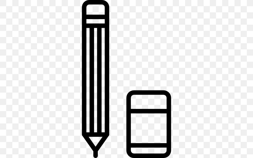 Archivo Histórico De Euskadi Pencil Eraser, PNG, 512x512px, Pencil, Black And White, Eraser, Flat Design, Graphic Designer Download Free