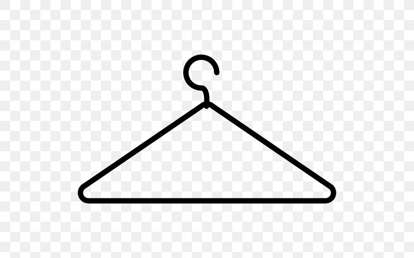 Clothes Hanger Coat & Hat Racks Tool Clip Art, PNG, 512x512px, Clothes Hanger, Area, Black And White, Cloakroom, Closet Download Free