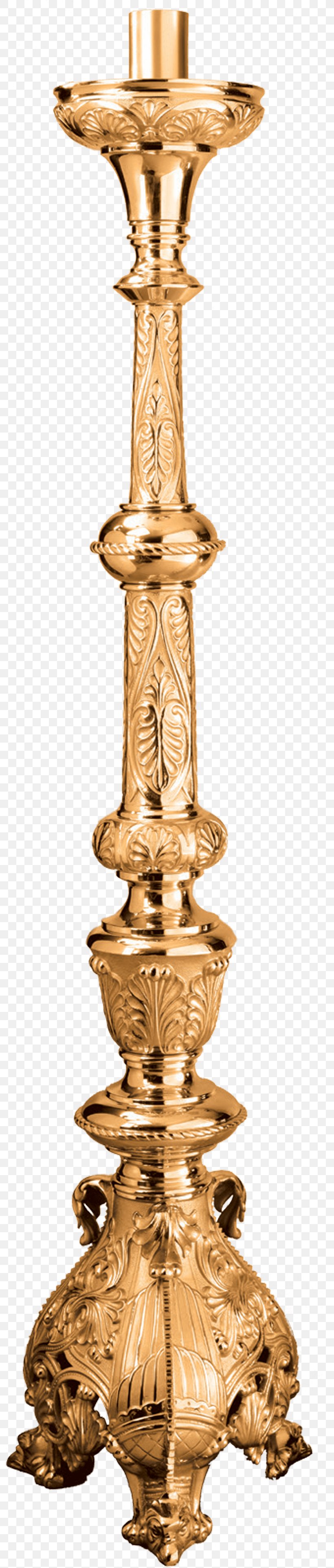 01504 Paschal Candle, PNG, 800x3843px, Paschal Candle, Artifact, Brass, Cross, Metal Download Free