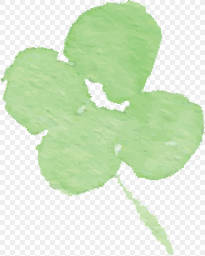 Green Leaf Plant Symbol Flower, PNG, 2401x3000px, Watercolor Clover, Annual Plant, Clover, Flower, Green Download Free