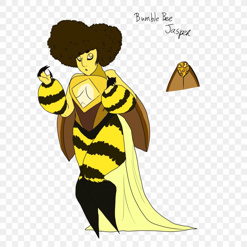 Honey Bee Clip Art Illustration Product, PNG, 5600x5600px, Honey Bee, Art, Bee, Cartoon, Character Download Free