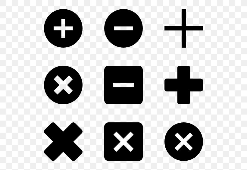 Plus And Minus Signs Royalty-free Clip Art, PNG, 600x564px, Plus And Minus Signs, Area, Black And White, Brand, Check Mark Download Free