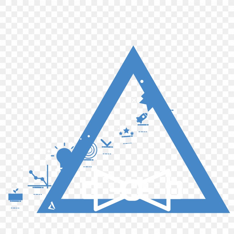 Logo Triangle Brand Product, PNG, 1458x1458px, Logo, Area, Blue, Brand, Diagram Download Free