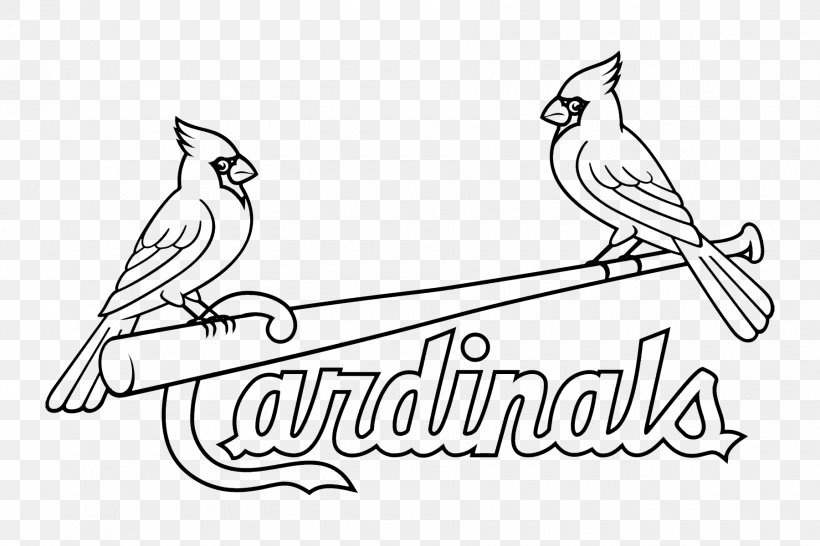 Logo of Saint Louis Cardinals coloring page printable game