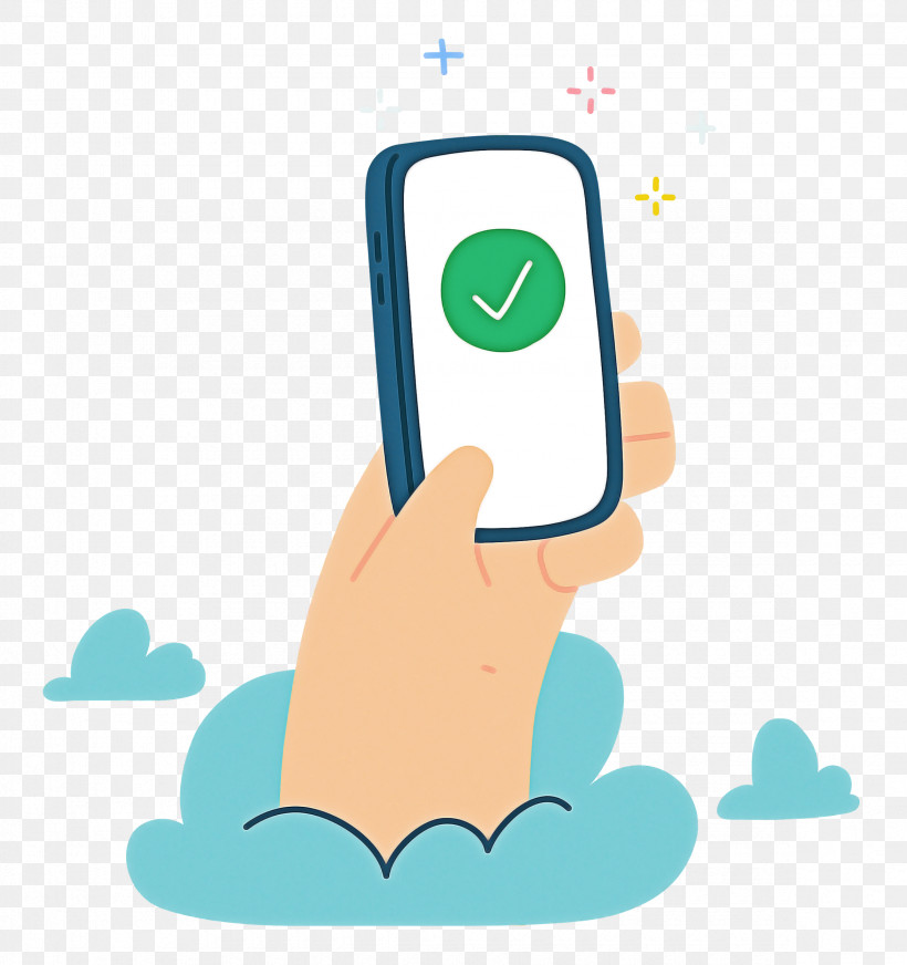 Phone Checkmark Hand, PNG, 2350x2500px, Phone, Apple, Checkmark, Cloud Computing, Computer Application Download Free