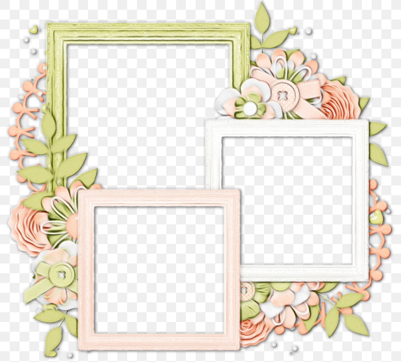 Picture Frame, PNG, 800x742px, Watercolor, Floral Design, Meter, Paint, Picture Frame Download Free