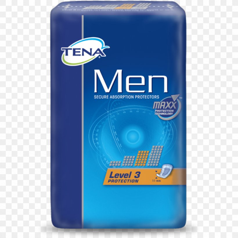 TENA Sanitary Napkin Incontinence Pad Urinary Incontinence Personal Care, PNG, 1000x1000px, Tena, Brand, Disposable, Femininity, Incontinence Pad Download Free