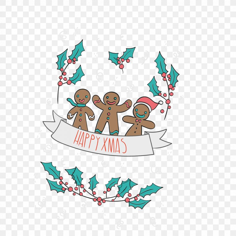 Gingerbread Man Christmas Euclidean Vector, PNG, 1667x1667px, Gingerbread Man, Bread, Cartoon, Christmas, Christmas Decoration Download Free