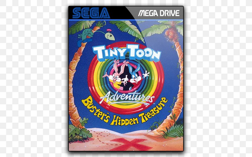 Tiny Toon Adventures: Buster's Hidden Treasure Tiny Toon Adventures: The Great Beanstalk Buster Bunny Elmyra Duff, PNG, 512x512px, Buster Bunny, Advertising, Cartoon, Elmyra Duff, Game Download Free