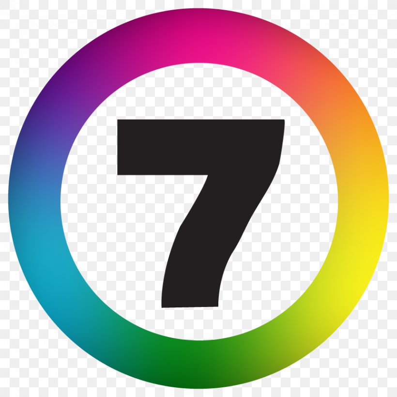 Seven Network Television Channel Circle 7 Logo, PNG, 860x860px, Seven Network, American Broadcasting Company, Area, Atn, Brand Download Free