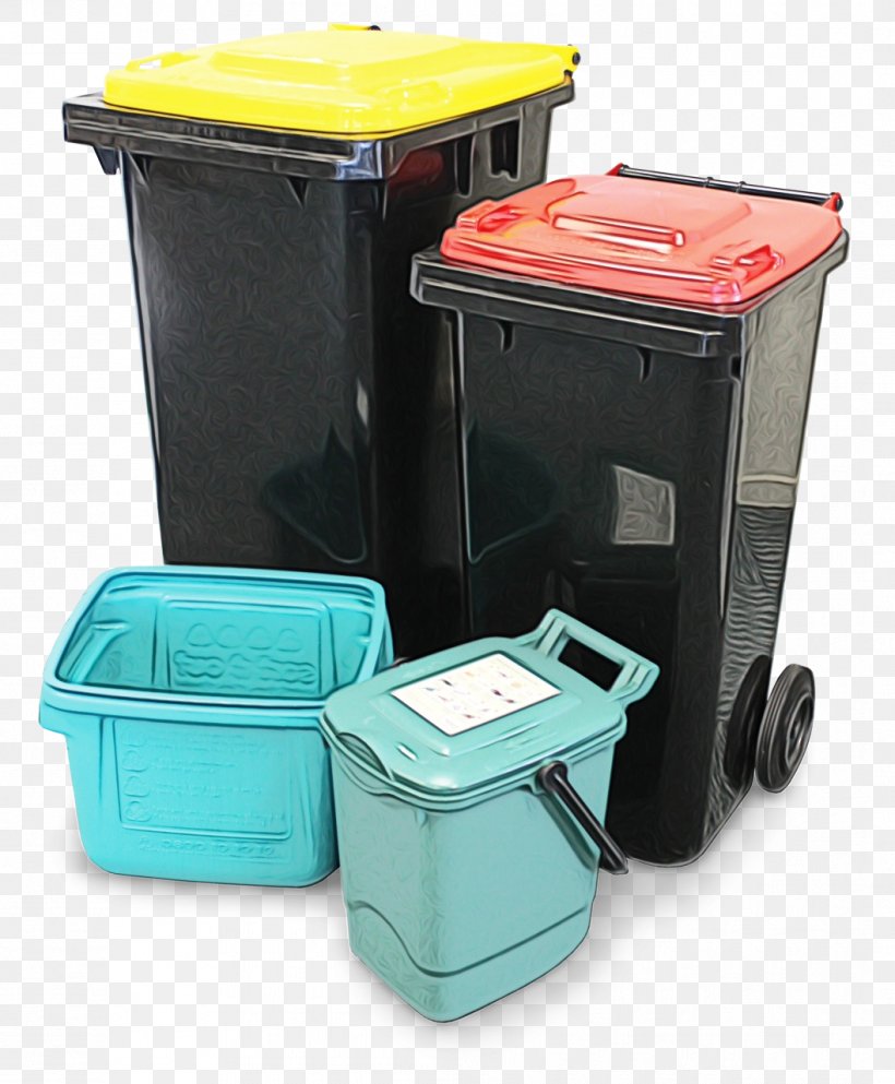 Waste Container Plastic Food Storage Containers Waste Containment Recycling Bin, PNG, 1057x1281px, Watercolor, Food Storage Containers, Lid, Paint, Plastic Download Free