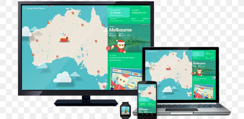 Santa Claus Google Santa Tracker Google Shopping Google Play, PNG, 764x400px, Santa Claus, Brand, Christmas, Computer Monitor, Display Advertising Download Free