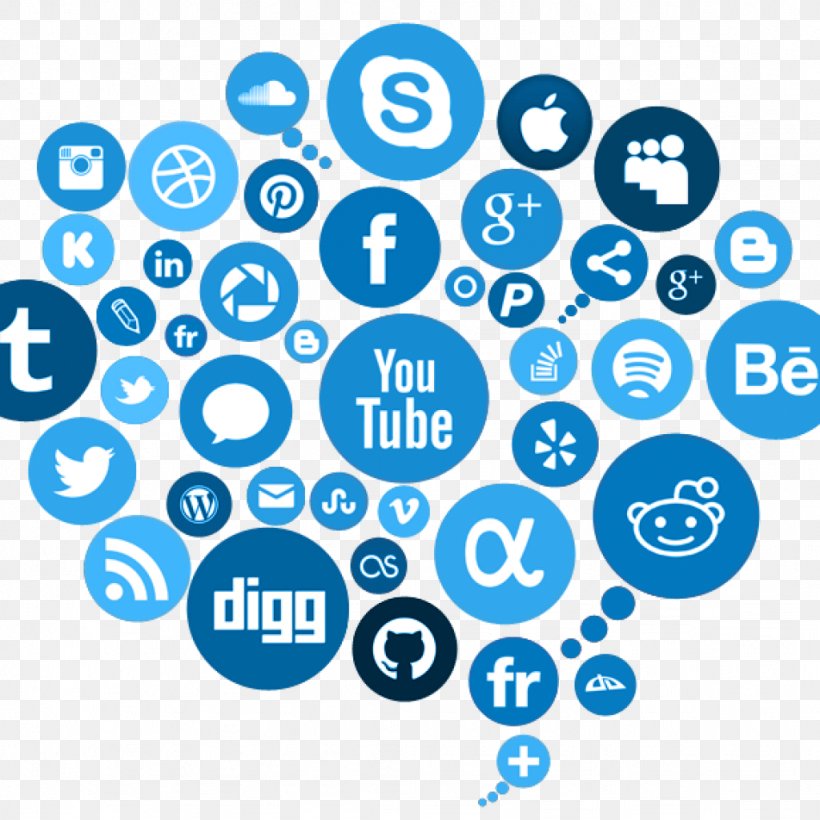 Digital Marketing Background, PNG, 1024x1024px, Social Media, Advertising,  Blog, Blue, Business Download Free