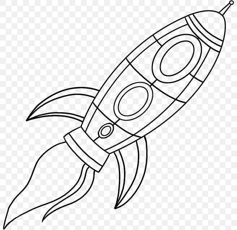 SpaceShipOne Spacecraft Drawing Coloring Book Cartoon, PNG, 800x795px, Spaceshipone, Area, Art, Artwork, Black Download Free