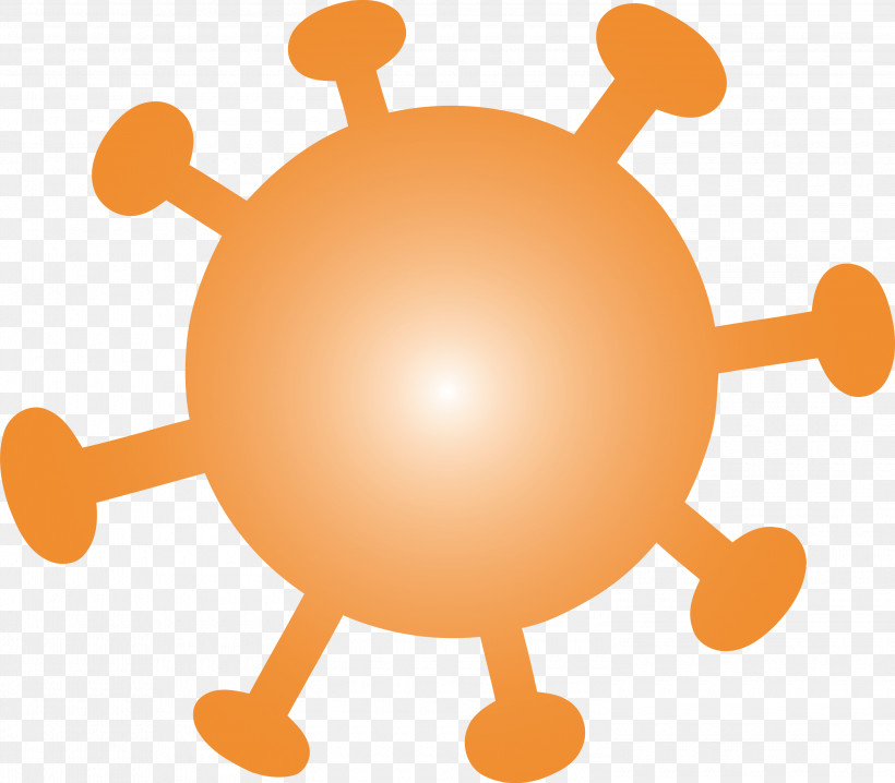 Virus Coronavirus Corona, PNG, 3000x2630px, Virus, Corona, Coronavirus, Orange Download Free