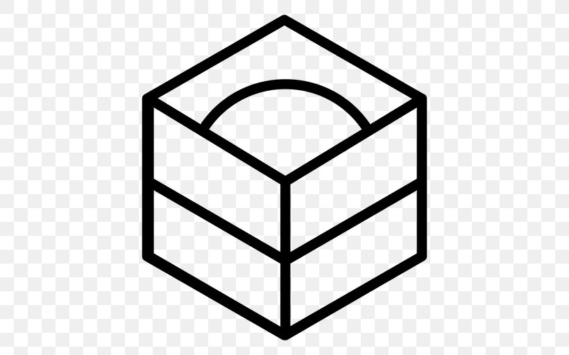 Cube Geometry Shape Polygon, PNG, 512x512px, Cube, Area, Black And White, Color, Geometric Shape Download Free