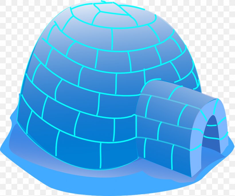 Igloo Clip Art, PNG, 958x797px, Igloo, Aqua, Cap, Display Resolution, Electric Blue Download Free