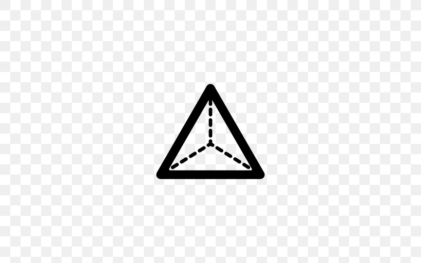 Pyramid Triangle Shape Geometry, PNG, 512x512px, Pyramid, Area, Black, Black And White, Body Jewelry Download Free