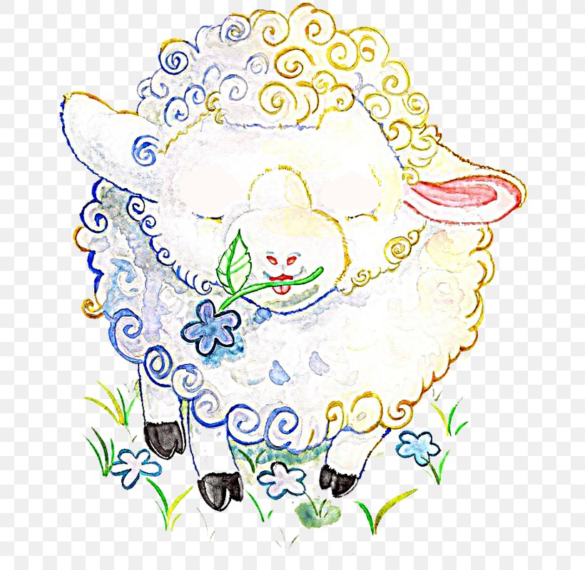 Watercolor Painting Sheep Drawing Clip Art, PNG, 660x800px, Watercolor Painting, Area, Art, Arts, Artwork Download Free