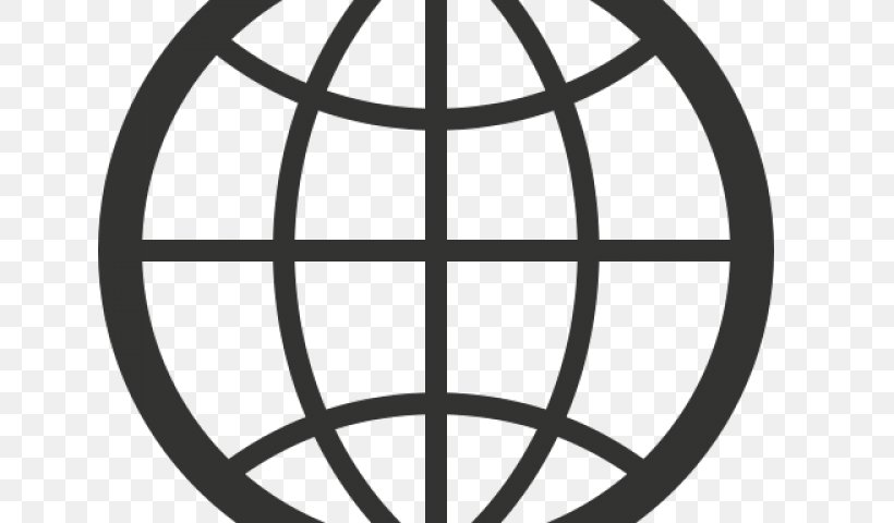 Font Awesome Globe World Wide Web, PNG, 640x480px, Font Awesome, Area, Ball, Black And White, Brand Download Free